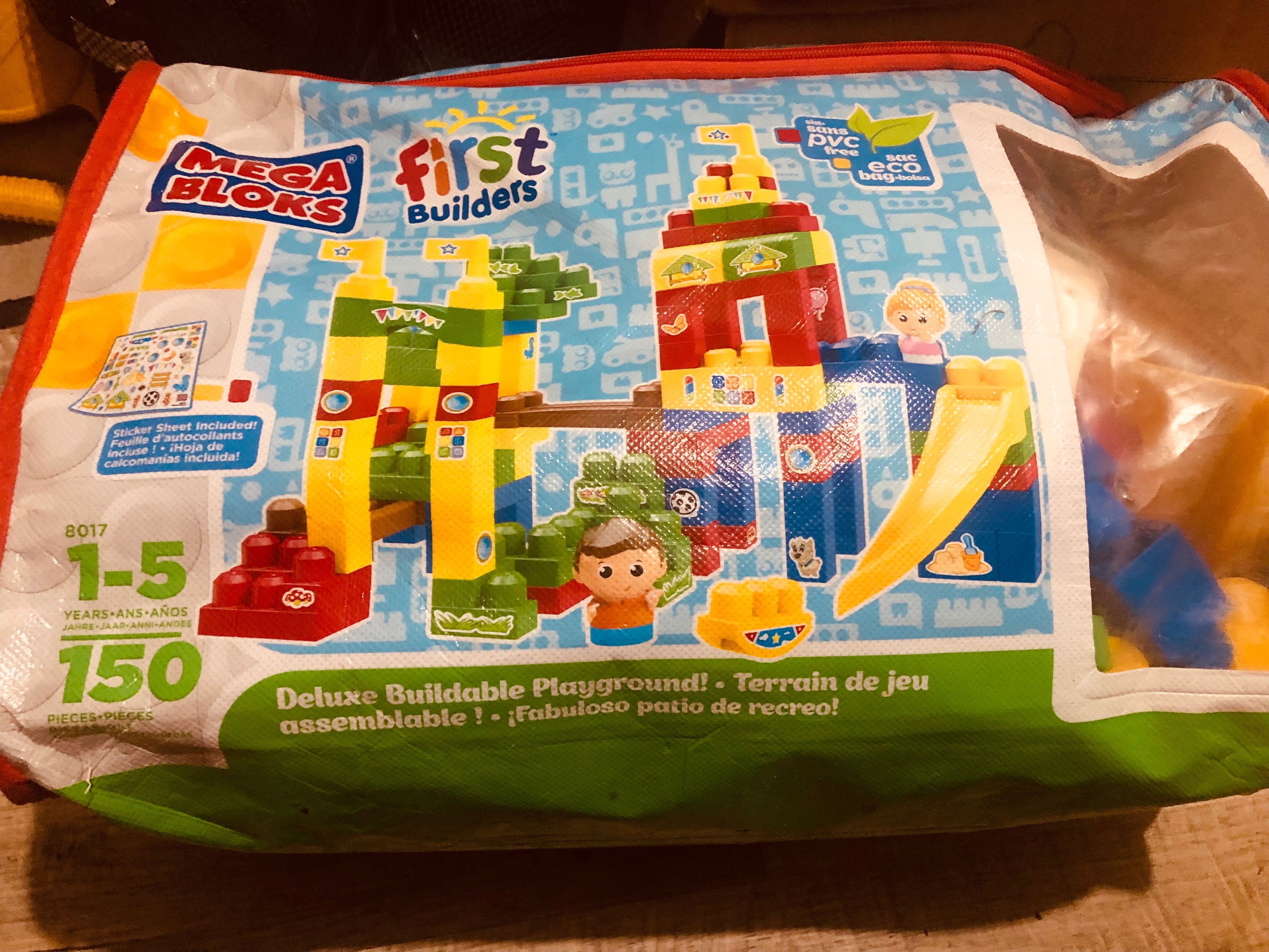 Конструктор Mega Bloks Мега блокс 150 деталей