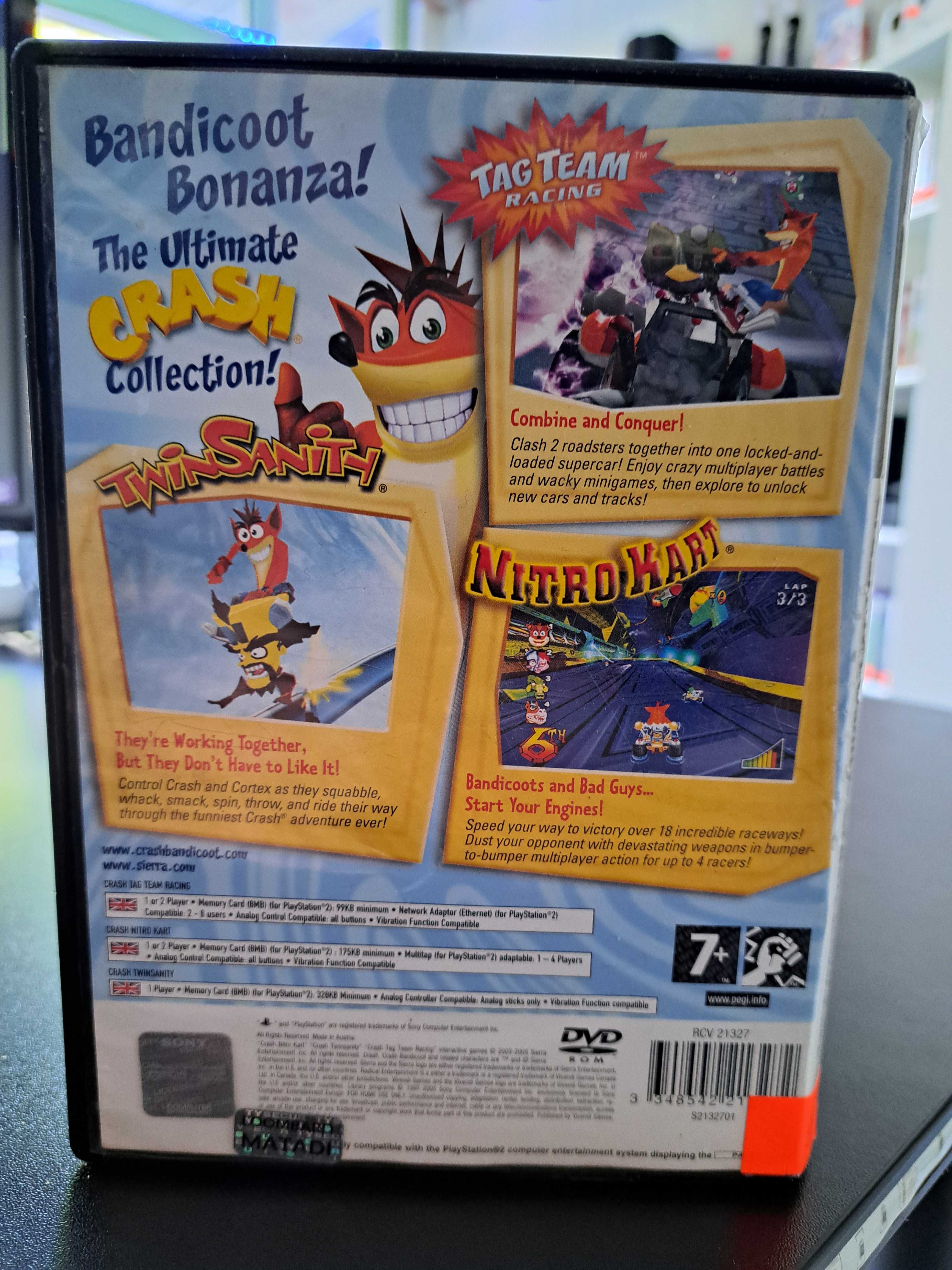Crash Bandicoot: Action Pack PS2 Wysyłka Wymiana Sklep Mokotów
