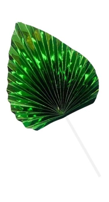 Palma włócznia zielona topper ozdoba na tort