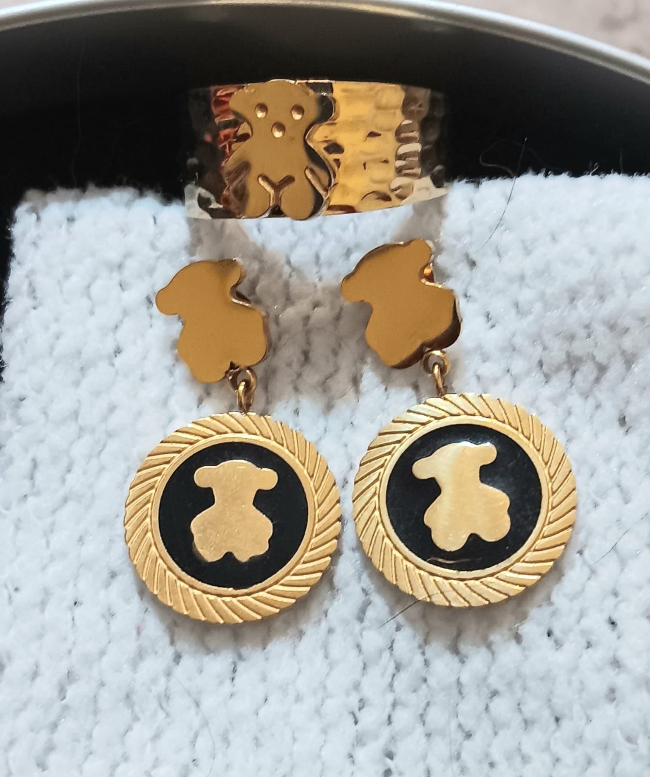 Pulseiras aço conjuntos
