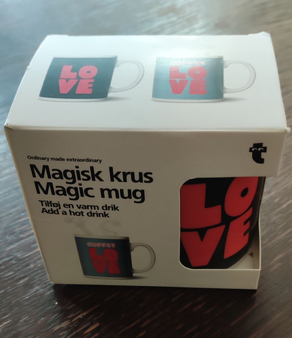 Nowy ! Kubek zmieniający kolor pod wpływem ciepła MAGISK KRUS