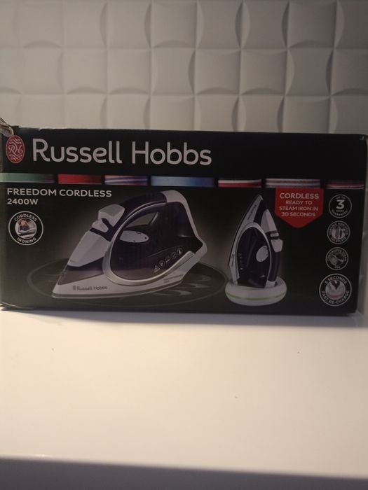 Żelazko bezprzewodowe mocne Russell Hobbes 2400W