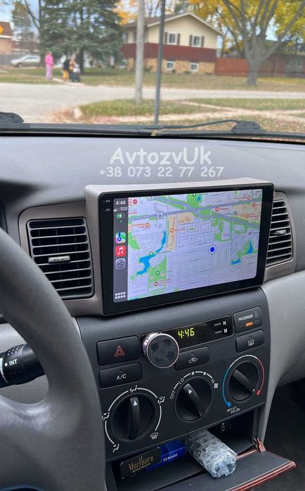 Android 14 TOYOTA Prado Corolla 120 Camry Auris RAV4 CarPlay Магнитола