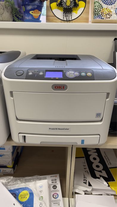 Светодиодный принтер с неоновыми красками OKI PRo6410 NeonColor