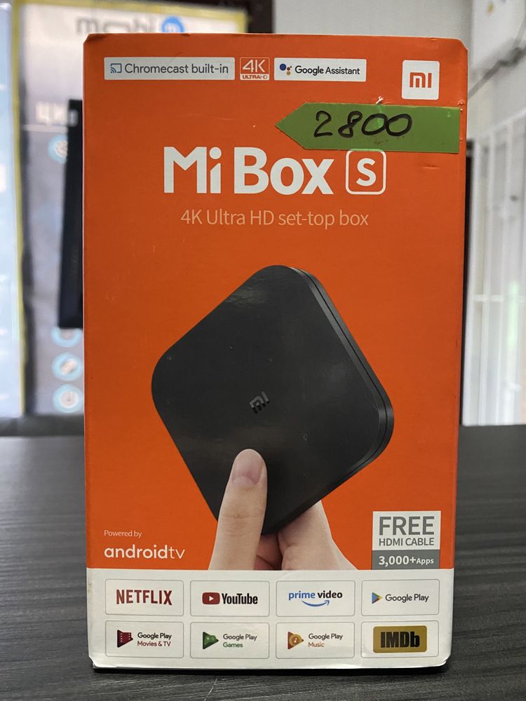 Медиаплеер Xiaomi Mi TV Stick 4K (MDZ-27-AA) / Mi Box S 4K (НОВІ)