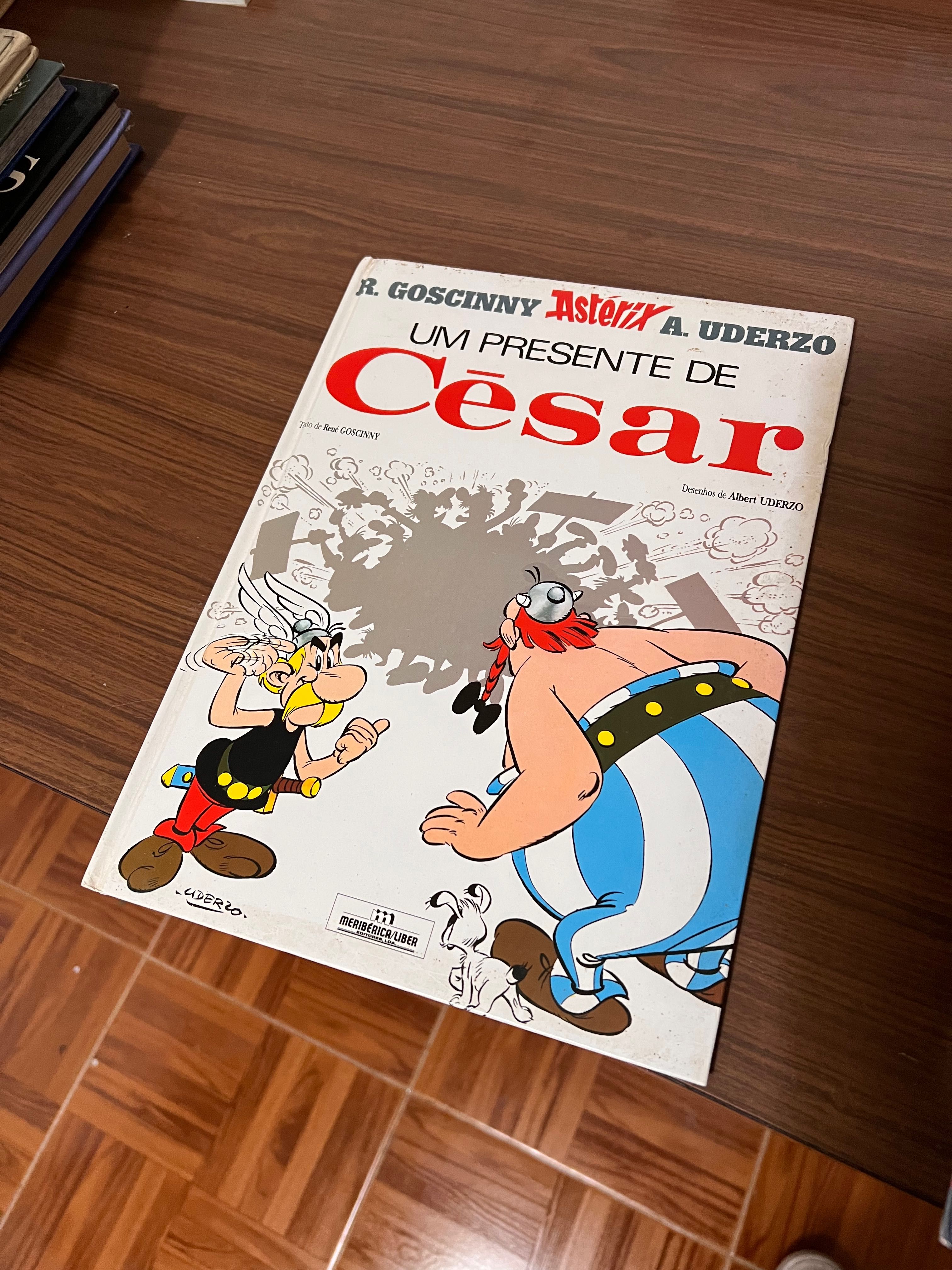 Livro BD Asterix e Obelix