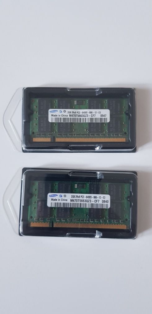DDR2 1x2Gb 800Mhz, do laptopa, Samsung, Nowa!
