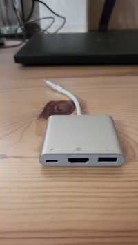 Adapter 3W1 USB TYP C do HDMI