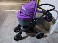 Wózek 4w1 Baby plus-fotelik-nosidełko ,gondola, spacerówka.