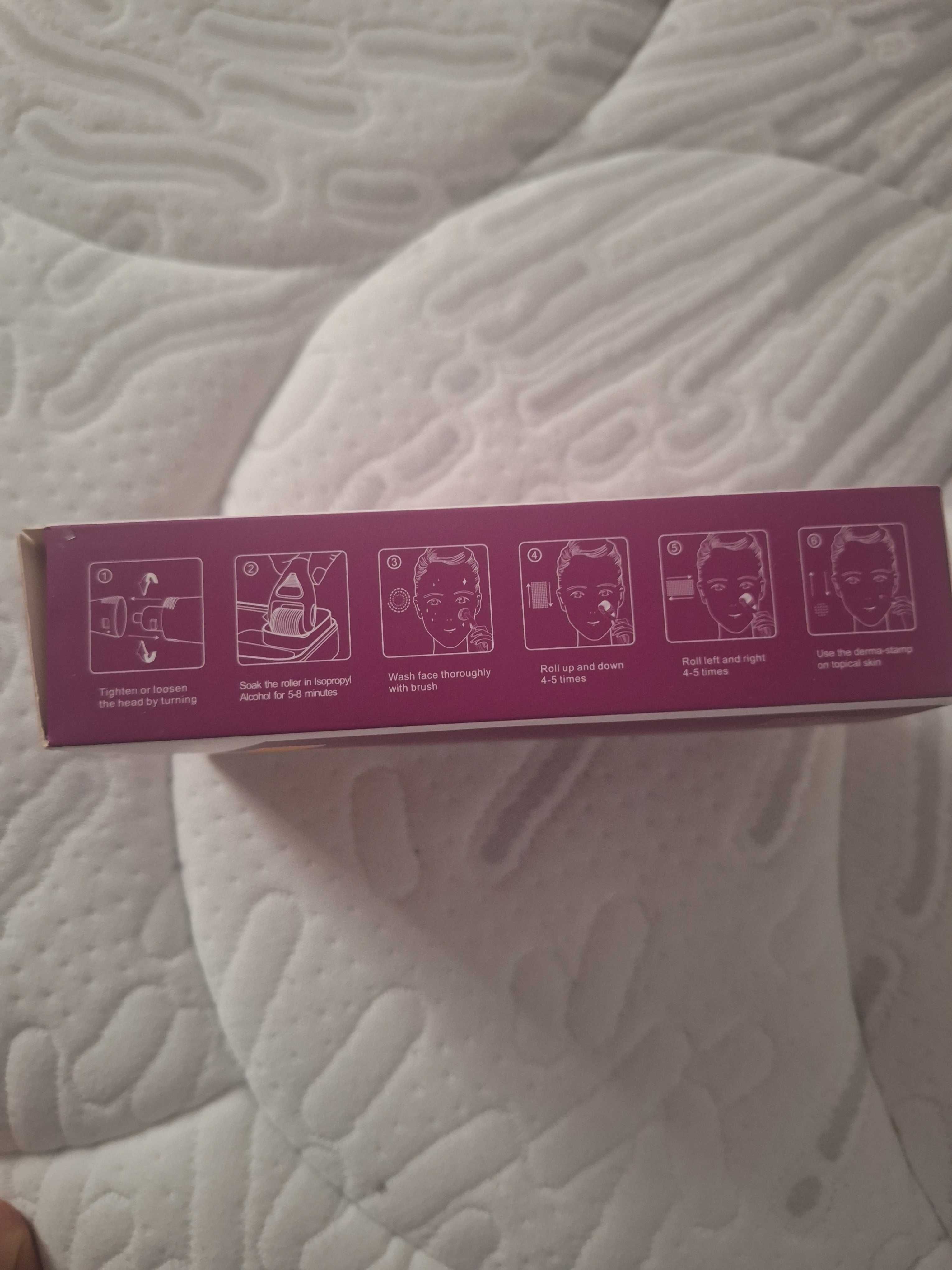 Urządzenie kosmetyczne Derma Roller, do ciala i twarzy.