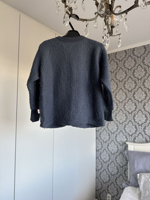 Wełniana kurtka bluza merino 80 86 92cm