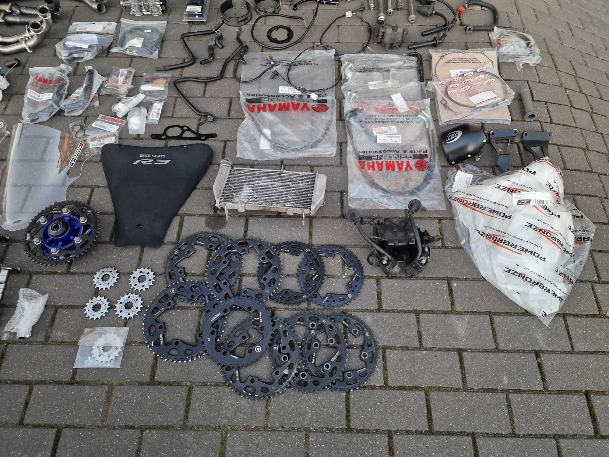 YAMAHA YZF R3  / Części, felgi, tarcze, zawieszenie i wiele innych