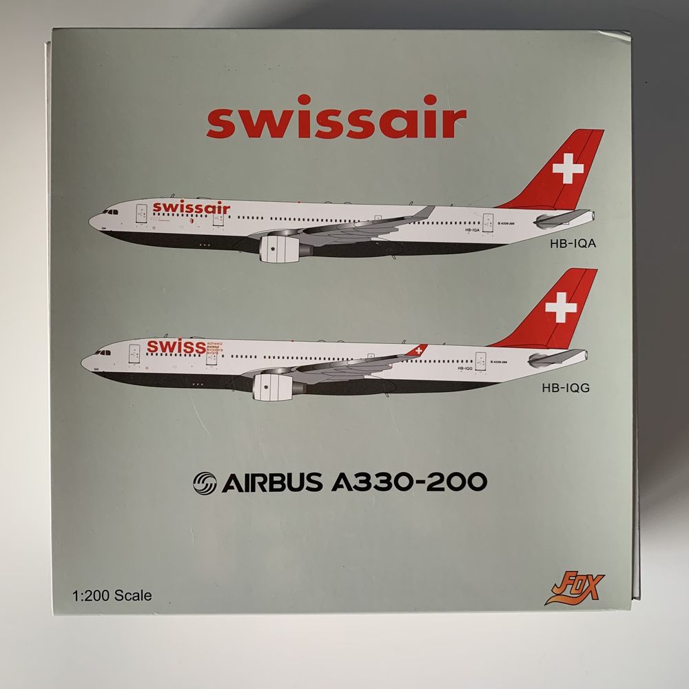 Swissair Airbus A330 Escala 1/200