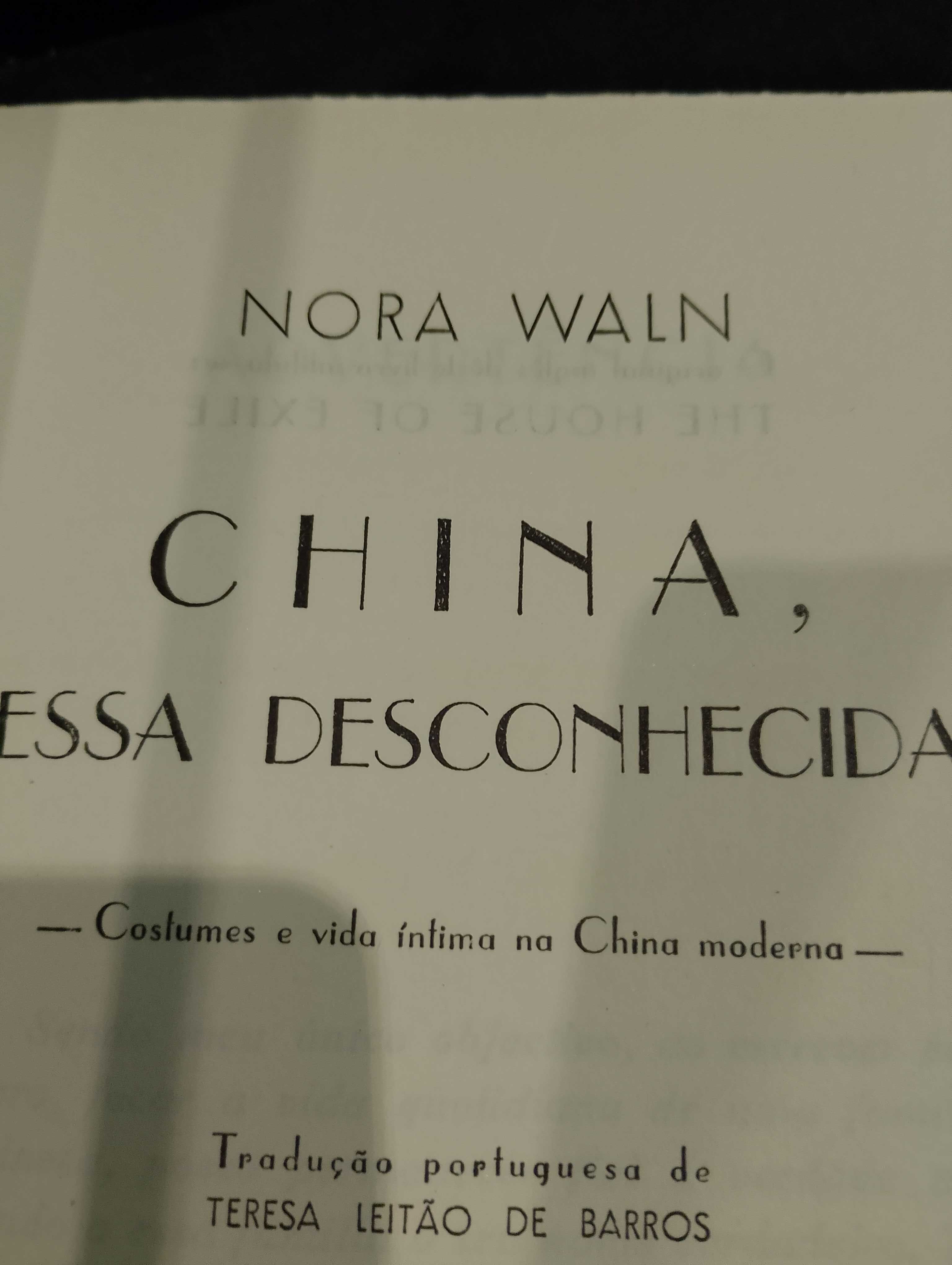 China essa desconhecida 1946 Nora Waln
