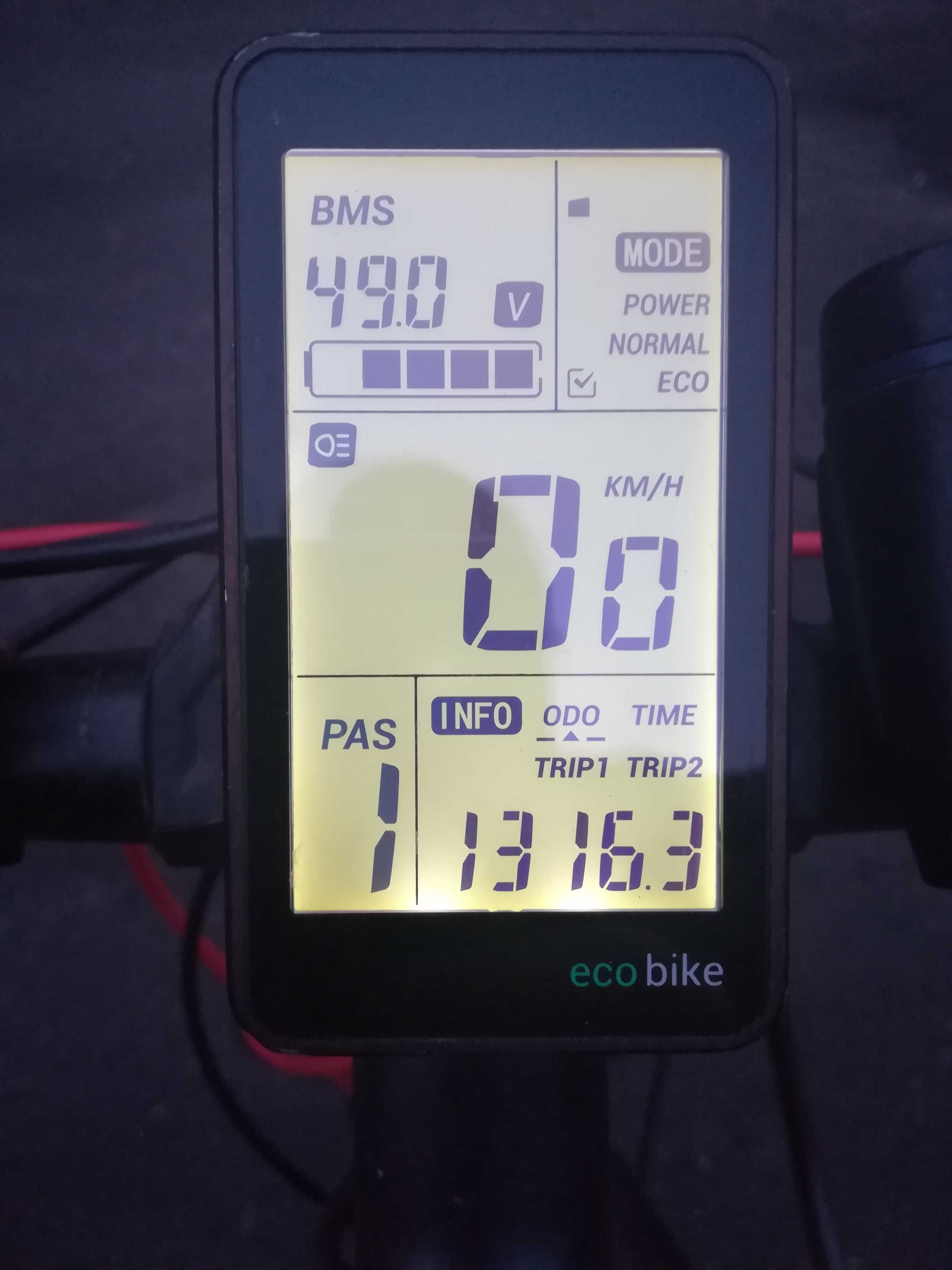 Rower elektryczny  Ecobike MTB Speed 27,5  48v  12,8ah 750w