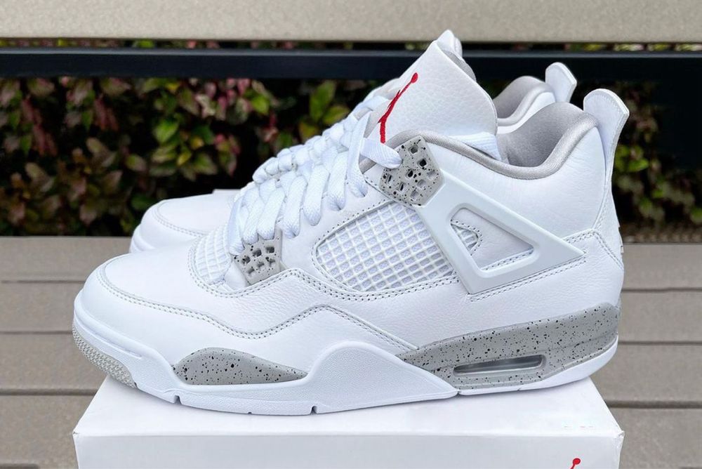 Air Jordan 4 Retro White Oreo Джордан ретро білі орео оригінал