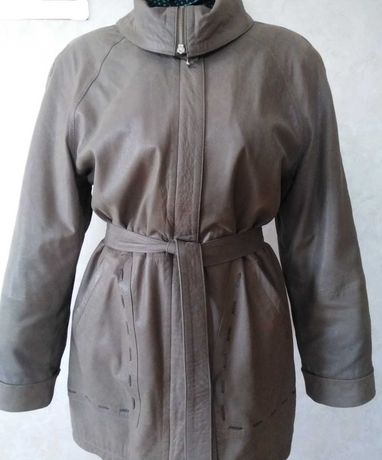 Куртка женская кожаная размер 48-50