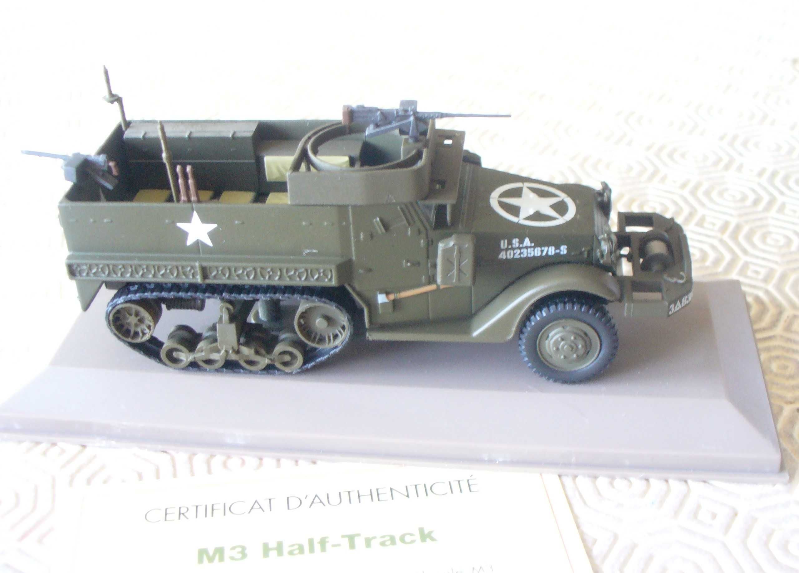 M3 Half track 1/43 Édition Atlas Véhicules Militaires Armée