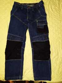 Оригинальные джинсовые рабочие штаны Snickers р.44 (S)