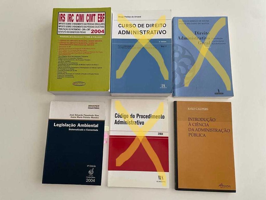 Pack livros de Direito