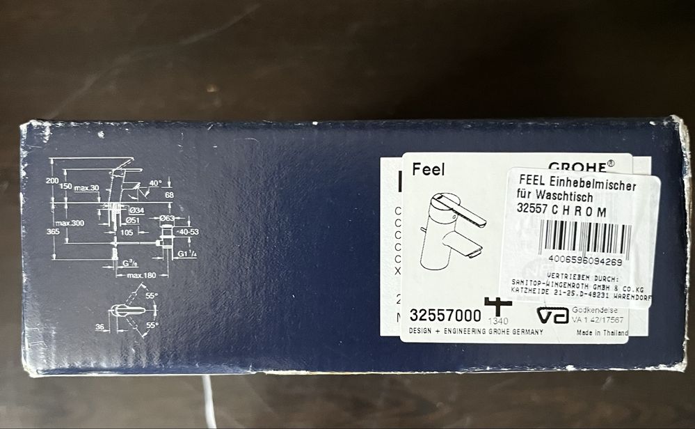 Grohe Feel Bateria umywalkowa