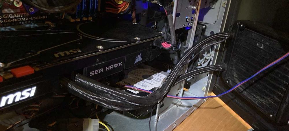 Відеокарта MSI GeForce GTX 1080  Sea Hawk