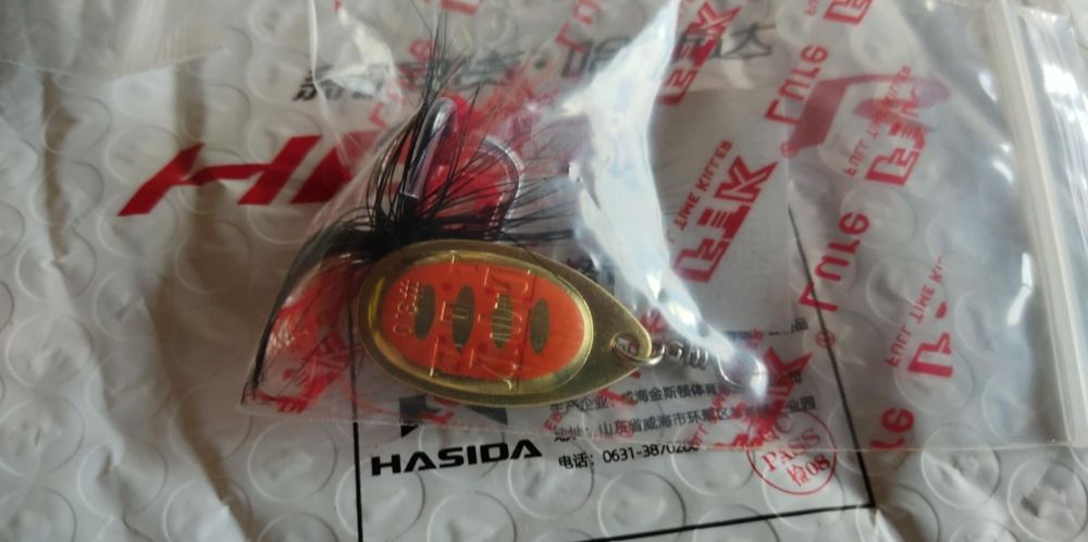 Zestaw spinning przynęty