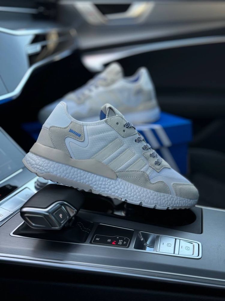 Мужские кроссовки адидас Adidas Nite Jogger White 41,42,43,44,45