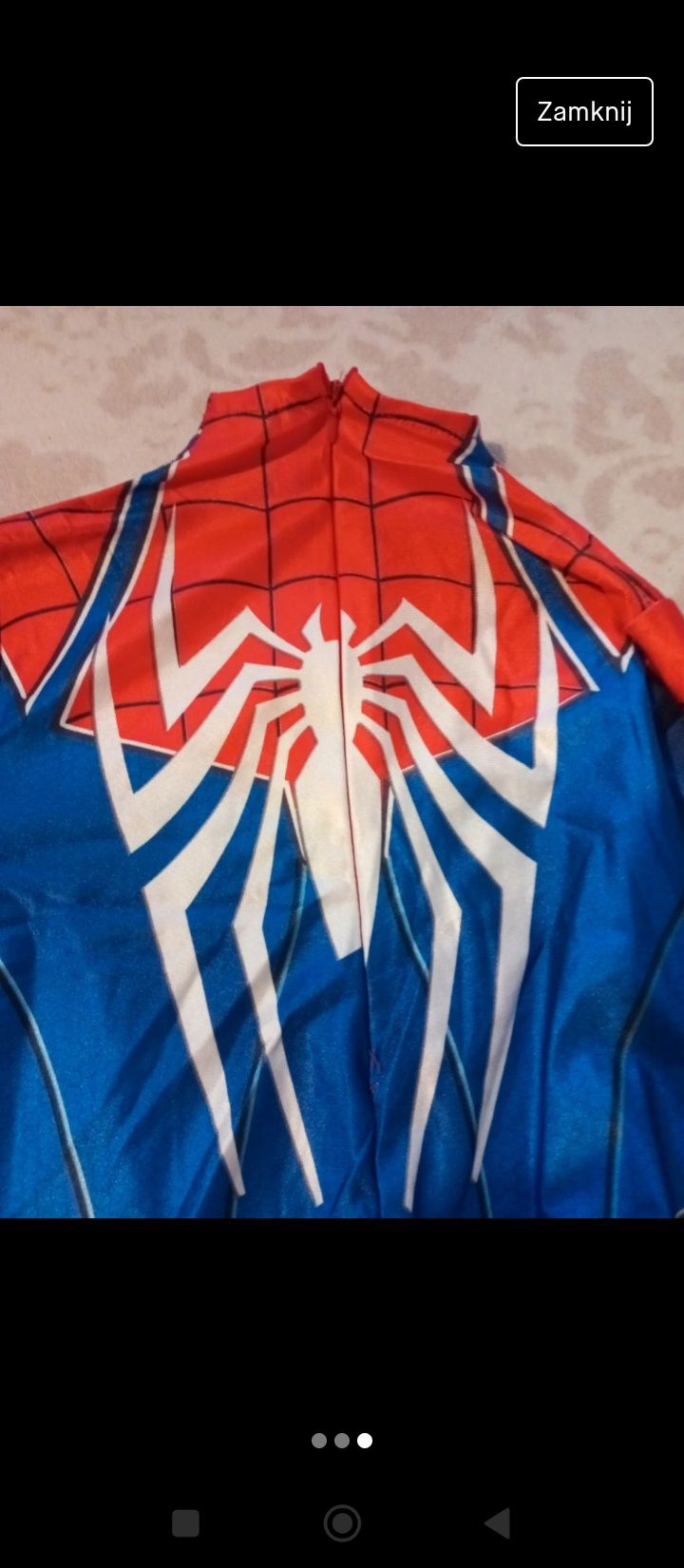 Kostium spider Man+maska