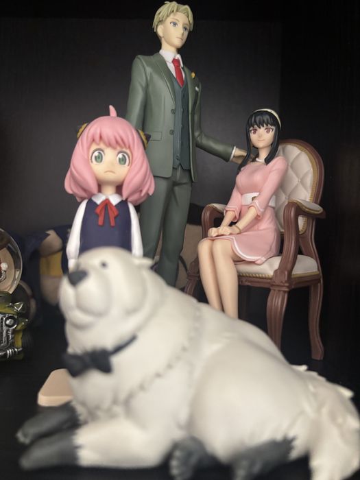 Spy x Family SpyxFamily Anya Yor Lloid Forger Figure Bonecos