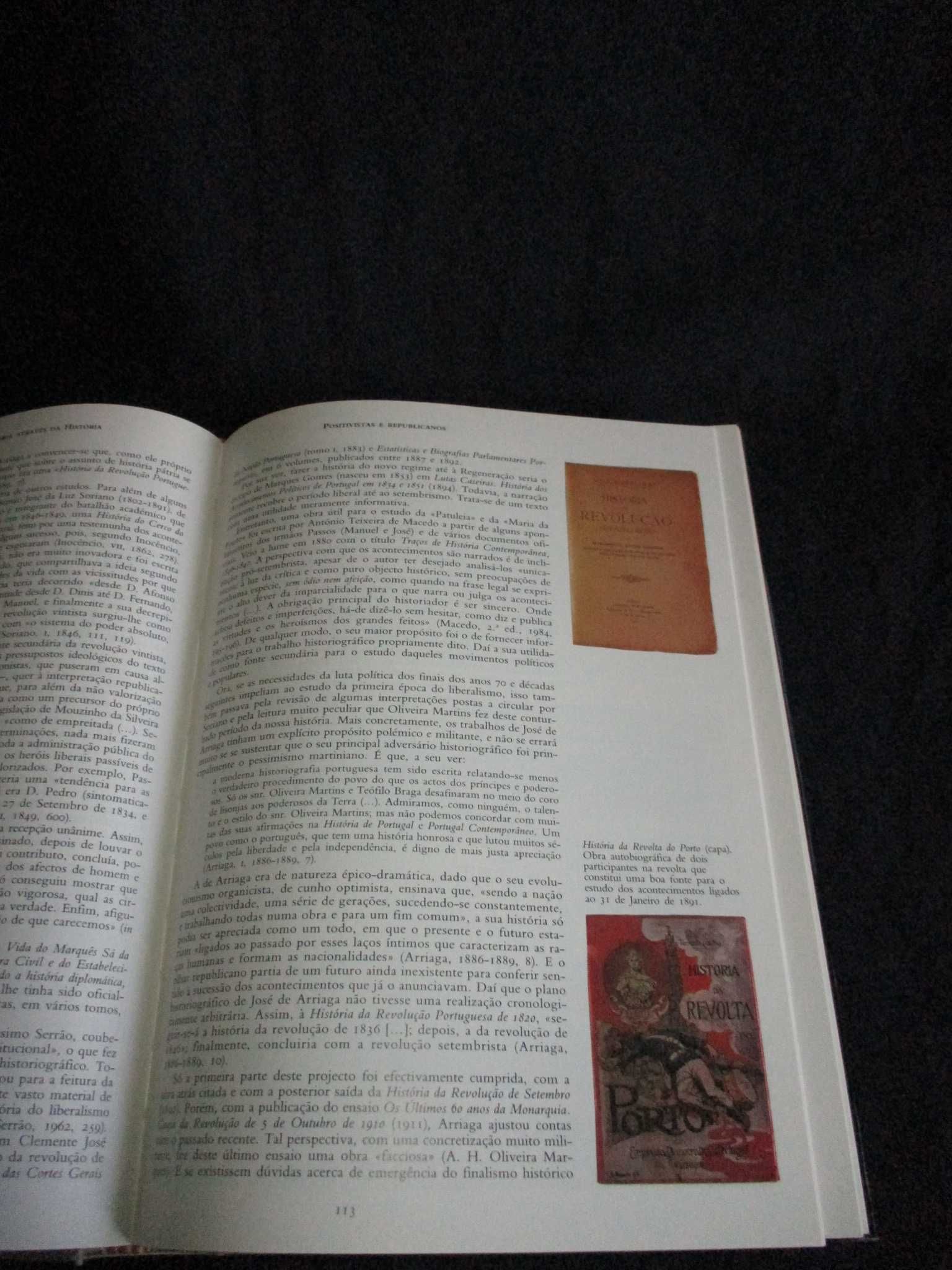 Livro História da História em Portugal Luís Reis Torgal