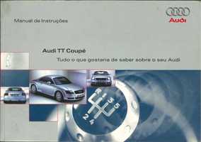 Manual Completo do Audi TT Coupé Ano 2000