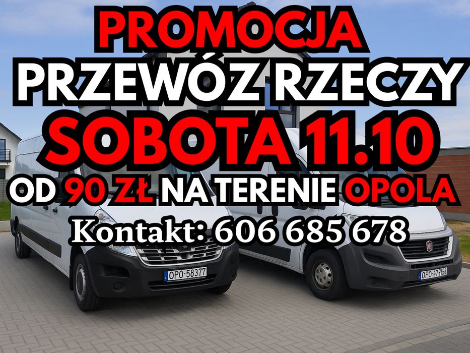 USŁUGI TRANSPORTOWE Przeprowadzki Zlecenia stałe Transport mebli OPOLE