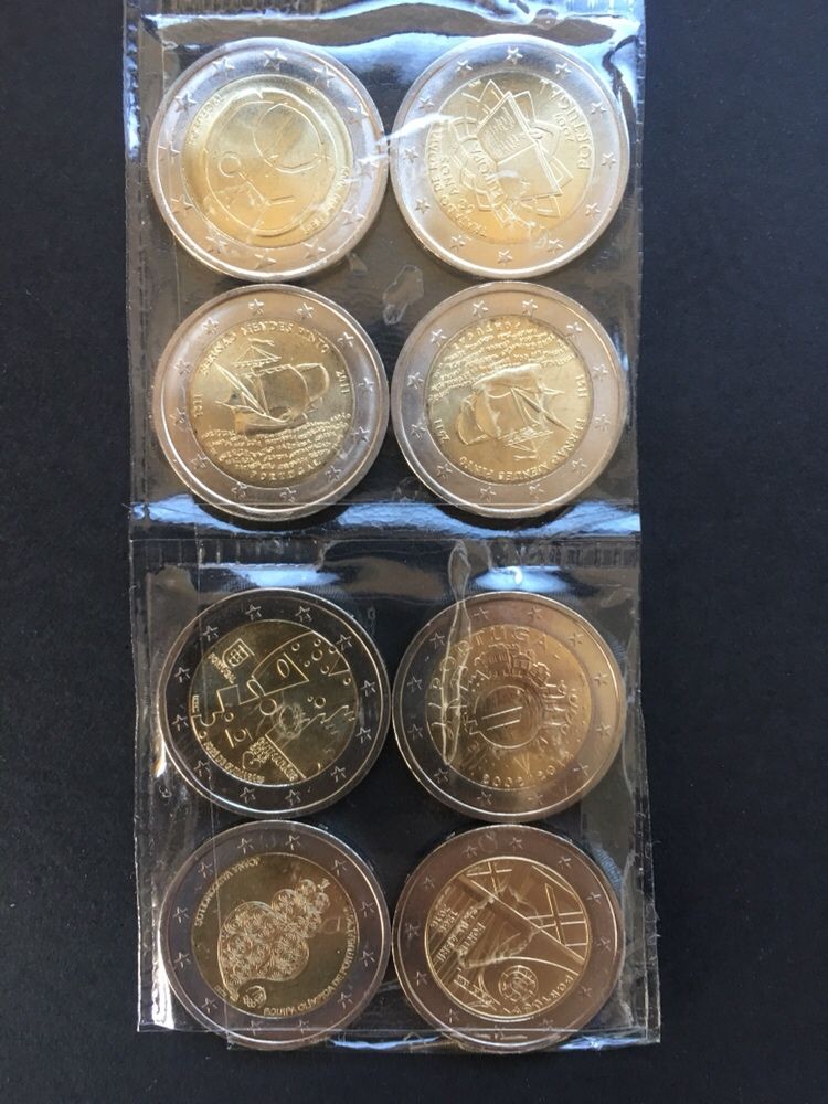 Moedas 2,00€ comemorativas Portugal!