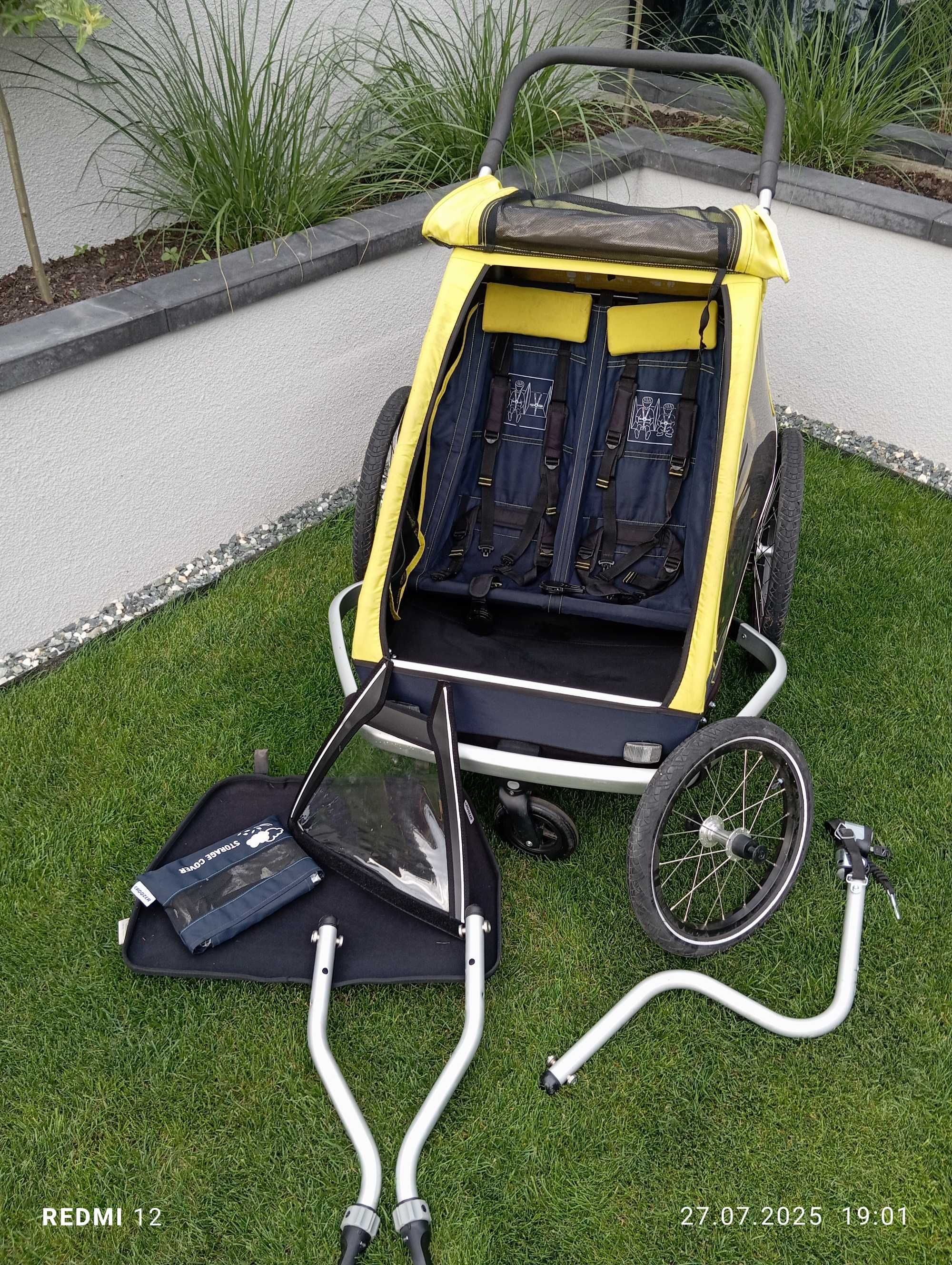 Przyczepka rowerowa 3w1 Croozer kid for 2