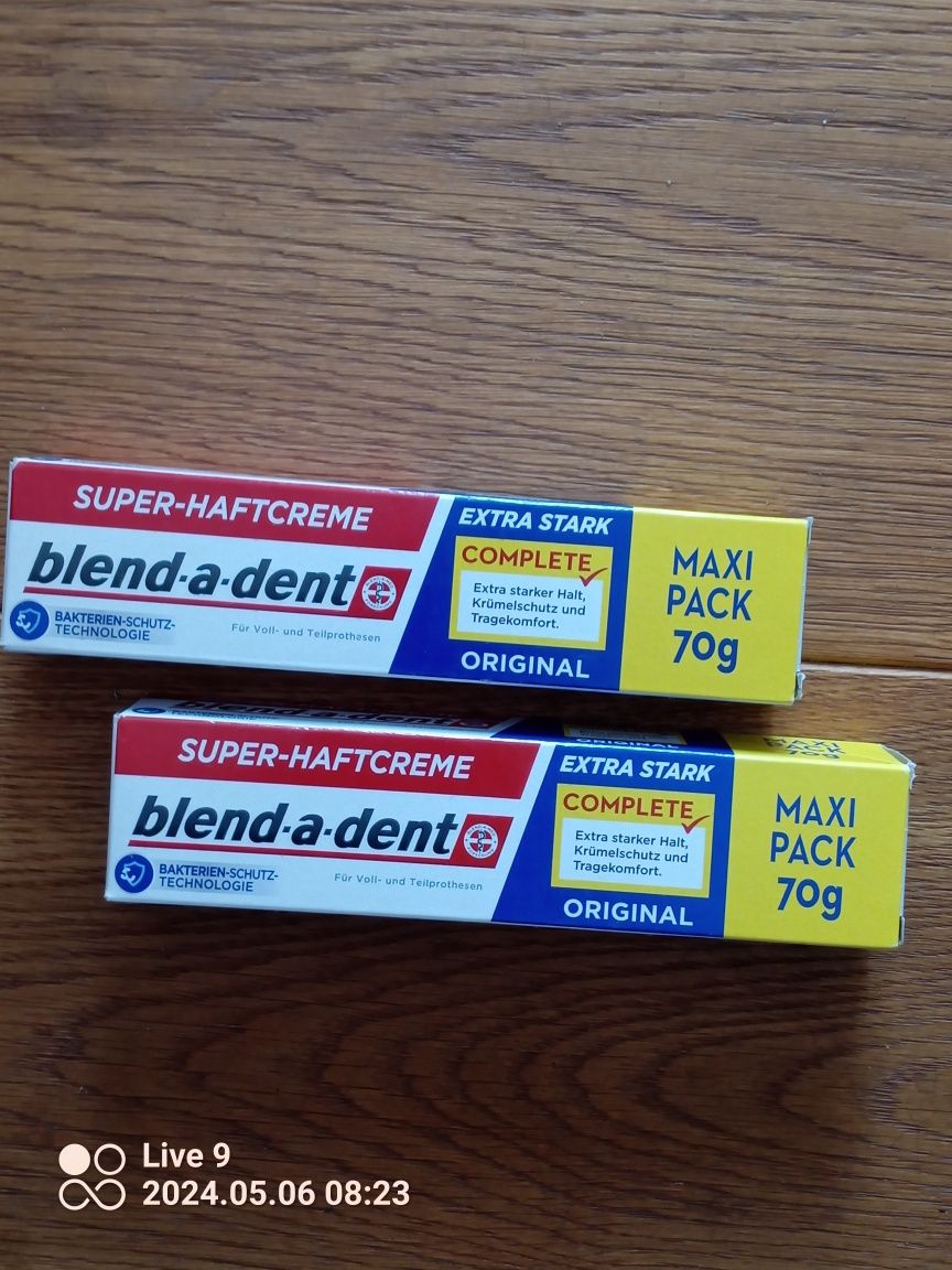 Klej Blend-a-dent Maxi Pack 70g 6SZT