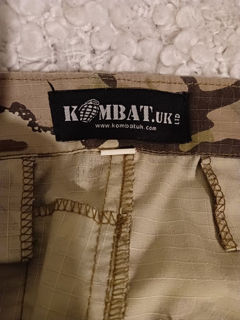 Spodnie wojskowe w kamuflażu BTP MC