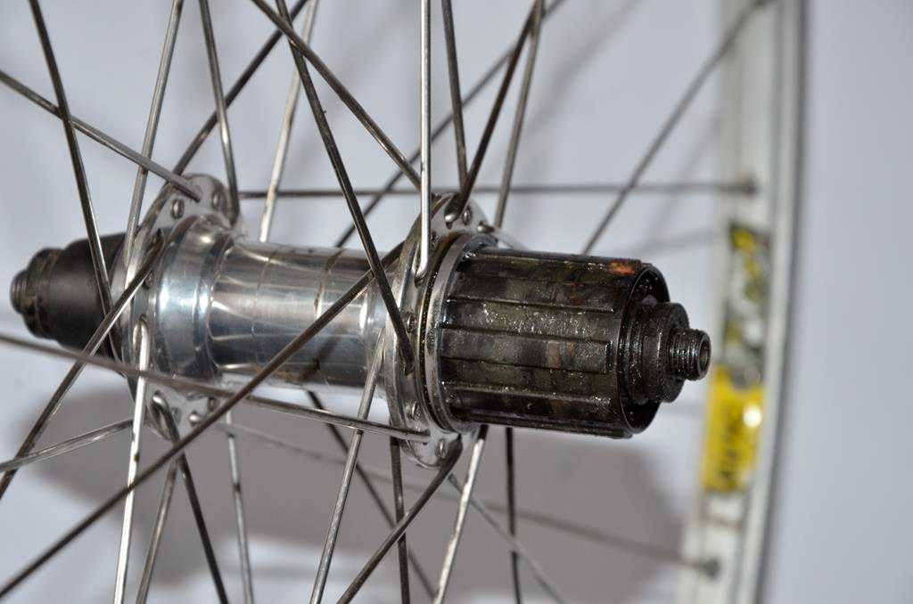 Koła rowerowe Shimano Deore XT komplet retro HB M 738 obręcz MAVIC 32