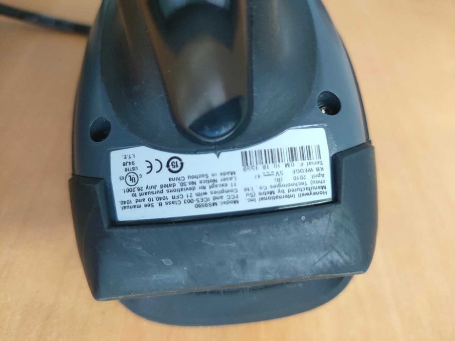 Scanner Leitor de Códigos de Barras Honeywell MS9590 Interface PS/2