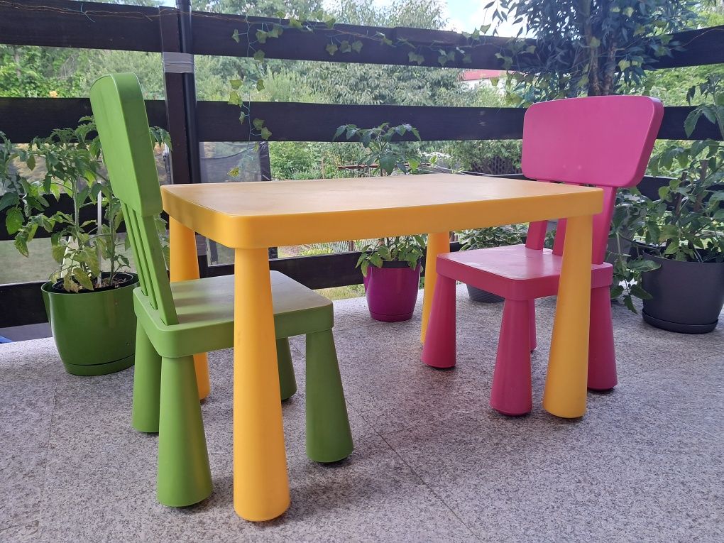 Stolik krzesełka ikea
