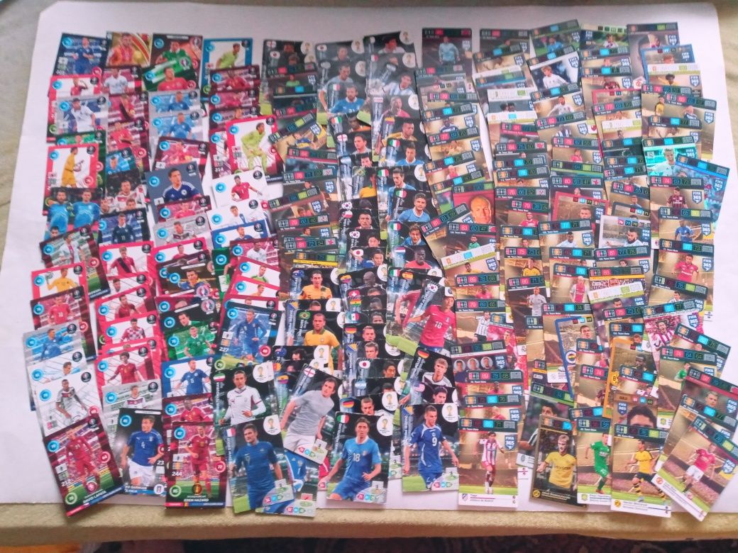 Karty pikarskie naklejki Panini ogromny zestaw