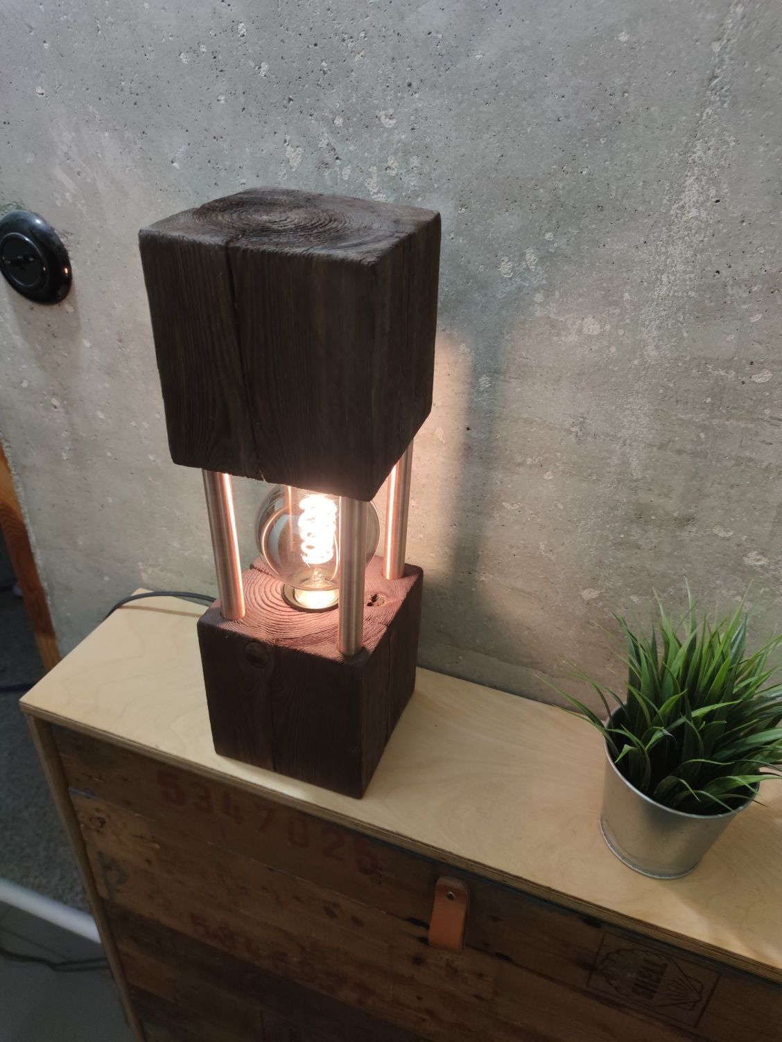 Lampa loft industrialna