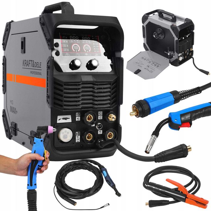 Spawarka Inwertorowa 5w1 255A MIG MAG MMA TIG Przecinarka Plazmowa