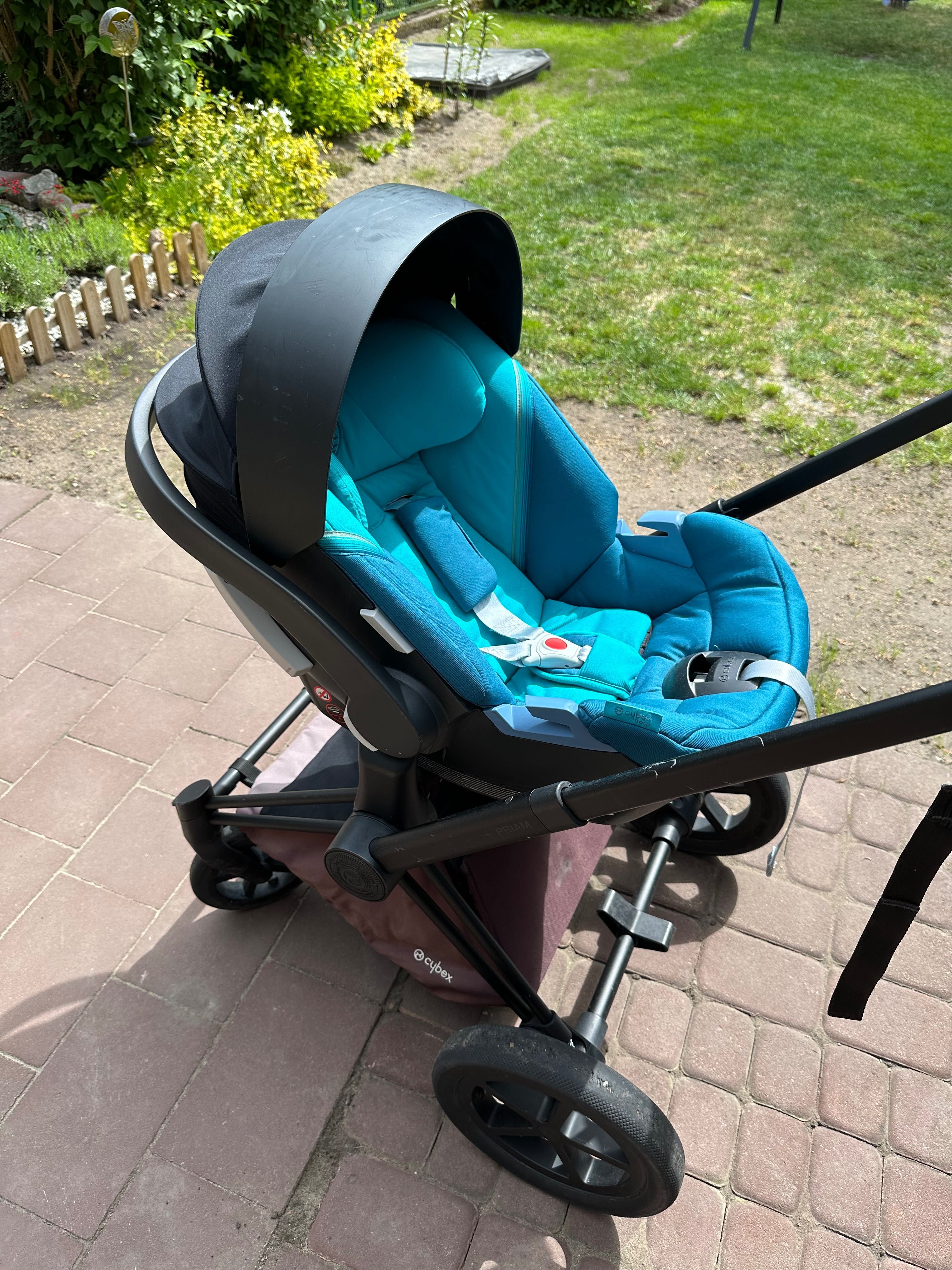 Sprzedam Cybex Priam gondola + nosidlo Aton 5