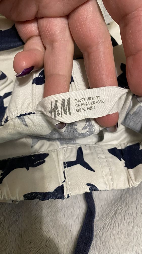 Шорты детские H&M 92 размер