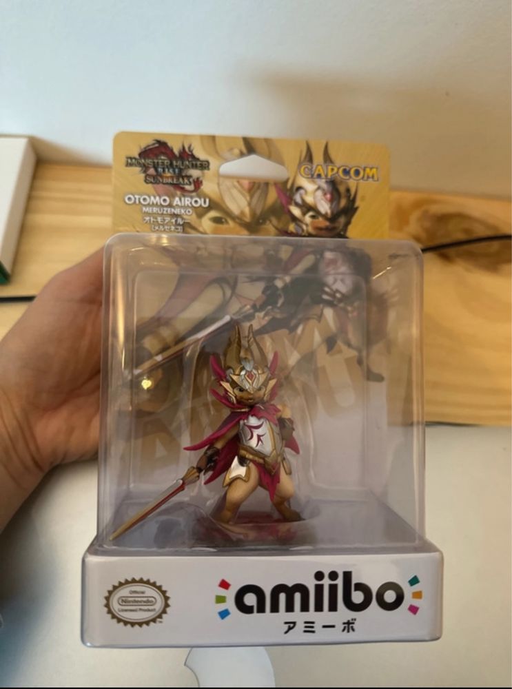 Nintendo amiibo capcom monster hunter