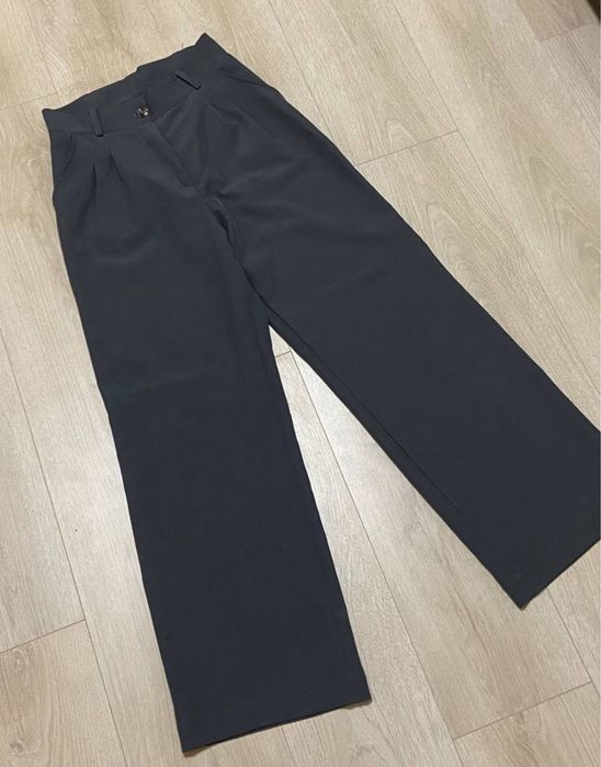 Брюки графітові зріст 155, xs