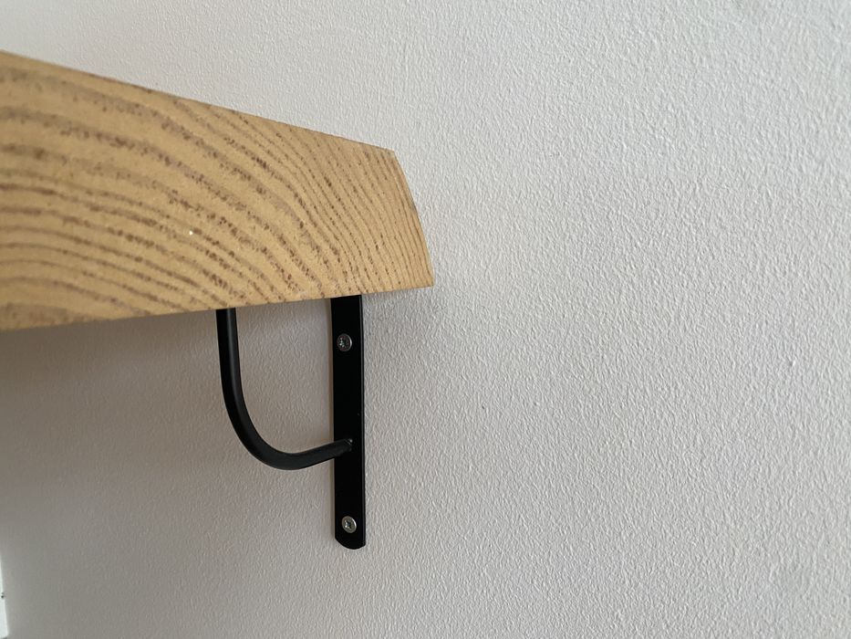 Prateleira madeira maciça