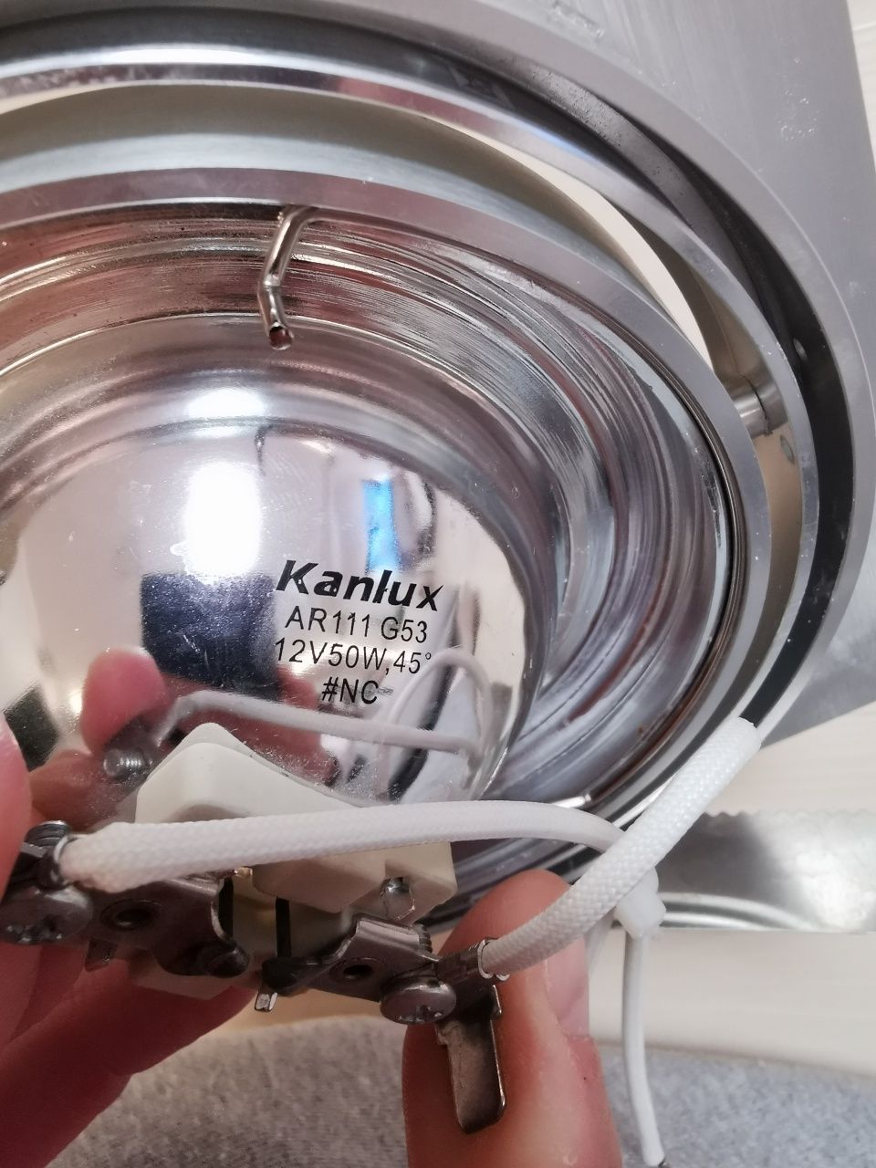 Oczko stropowe Siro 1 AZ0767 kwadratowa oprawa aluminium + halogen 50W