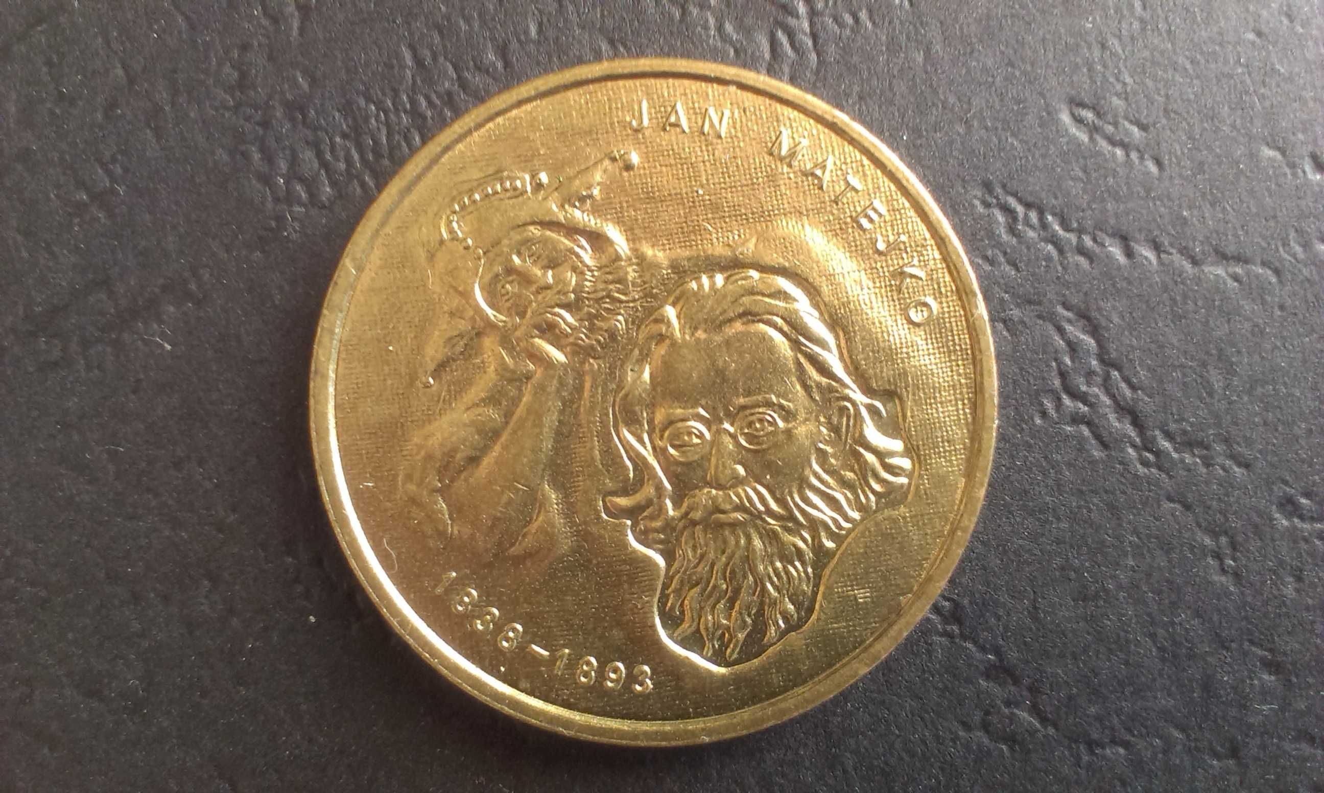 Moneta 2 złote 2002 rok Jan Matejko.